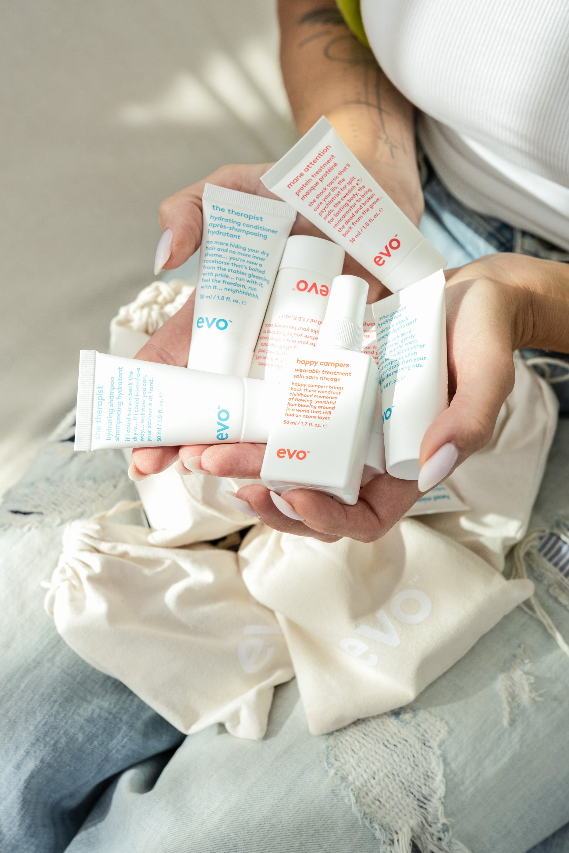 the curl introduction: mini liquid rollers + total recoil + baby got bounce + springsclean