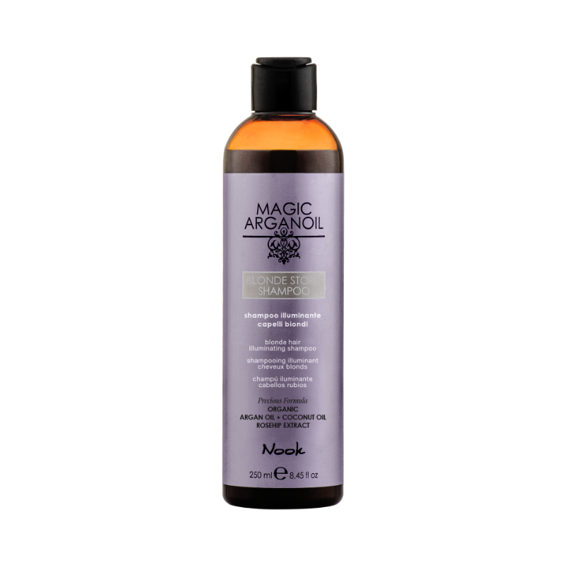 Nook Magic Arganoil BLONDE STORY šampūns gaišiem matiem