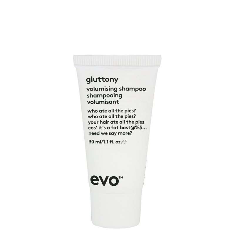 the volume introduction: mini gluttony šampūnas + kondicionierius + shape vixen + root canal