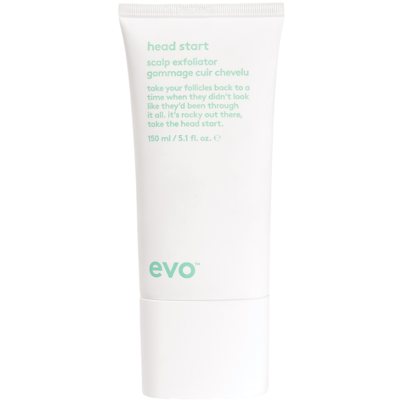 evo head start scalp galvas ādas skrubis