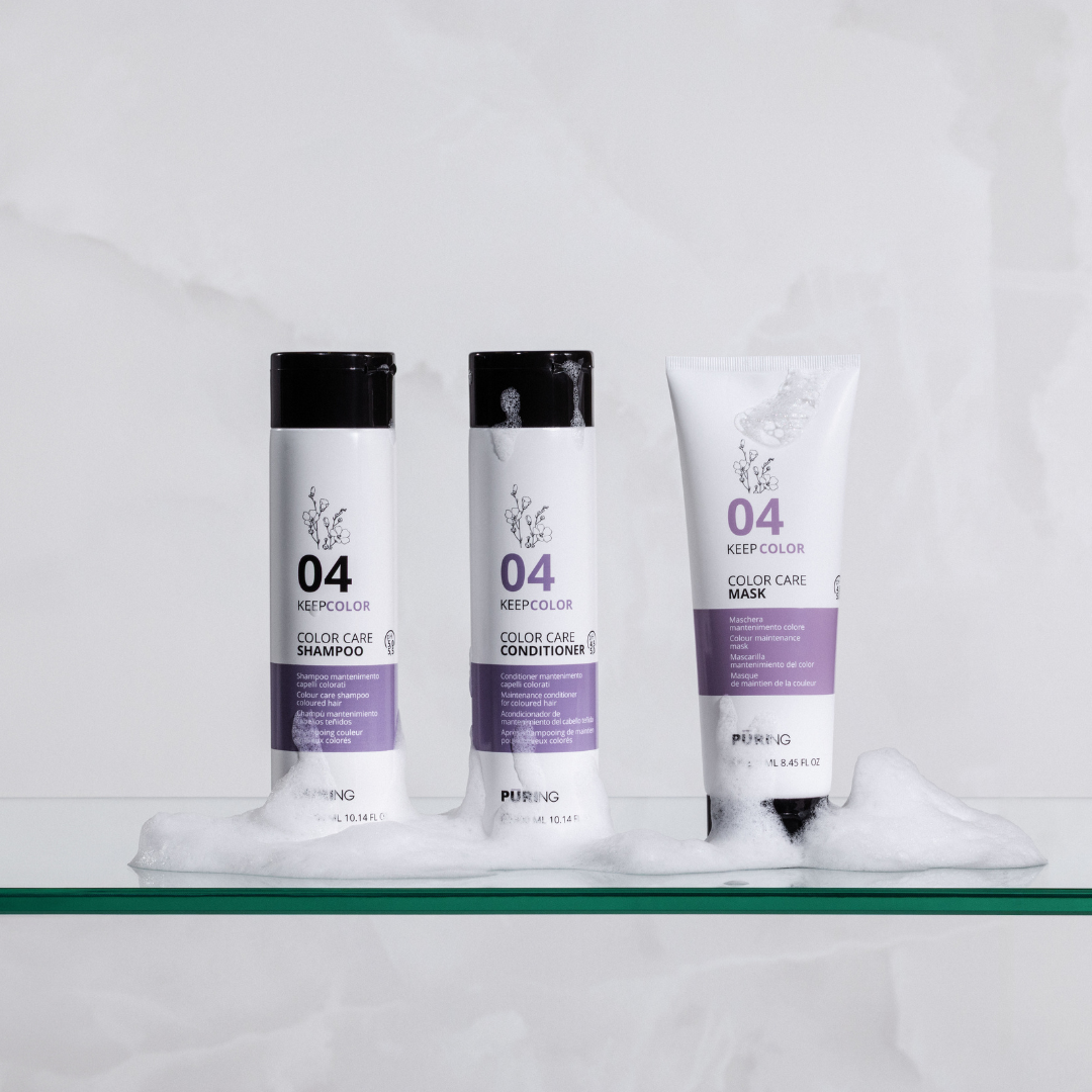 PURING KEEPCOLOR krāsu aizsargājoša maska krāsotiem matiem