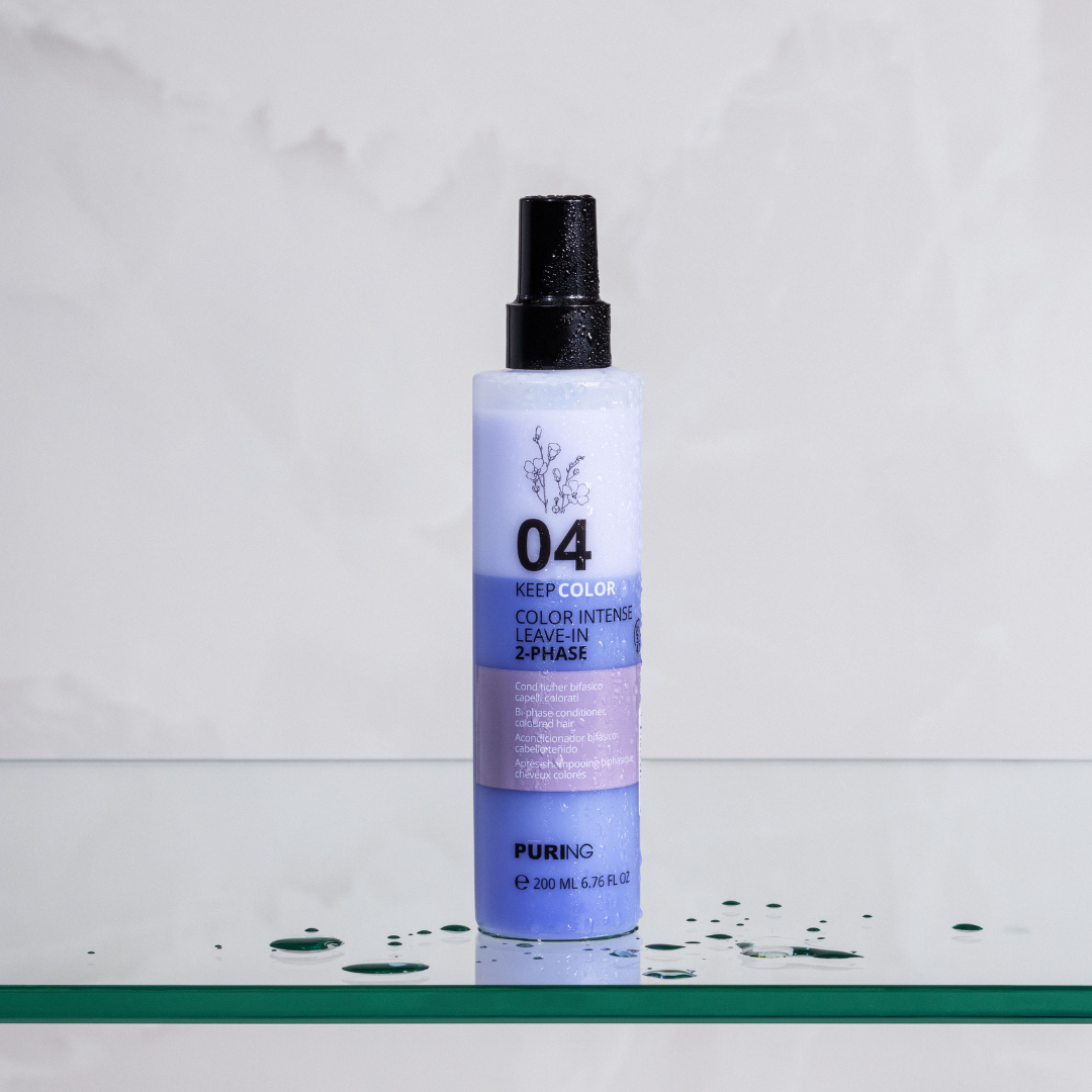 PURING KEEPCOLOR divfāžu krāsu aizsargājošs kondicionieris krāsotiem matiem