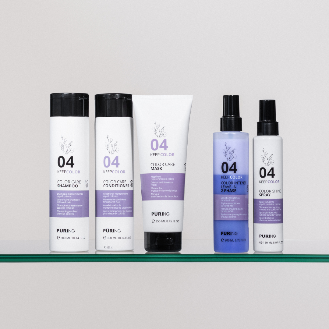 PURING KEEPCOLOR krāsu aizsargājošs šampūns krāsotiem matiem