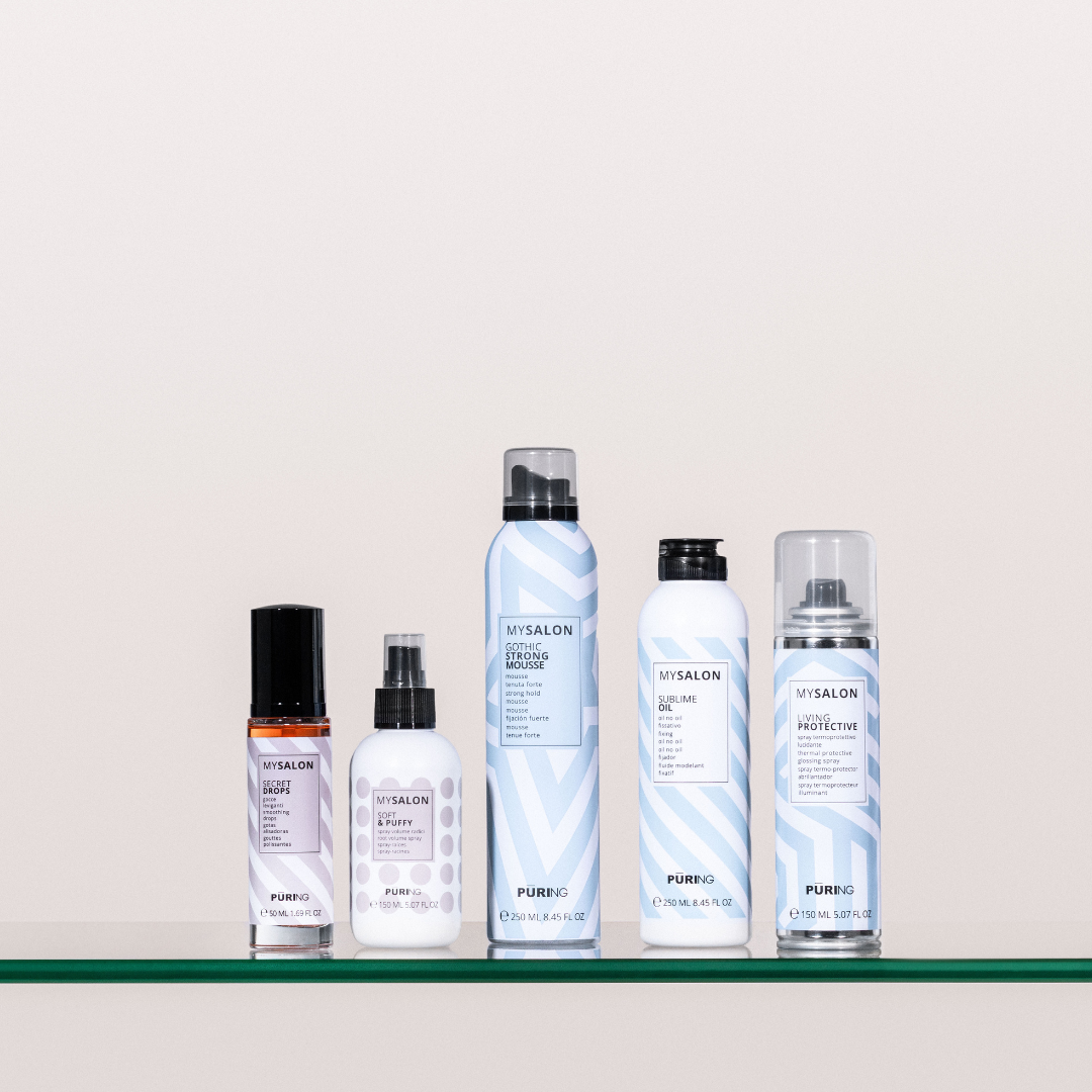 PURING LIVING PROTECTIVE izsmidzināms līdzeklis spīdumam un aizsardzībai pret karstumu