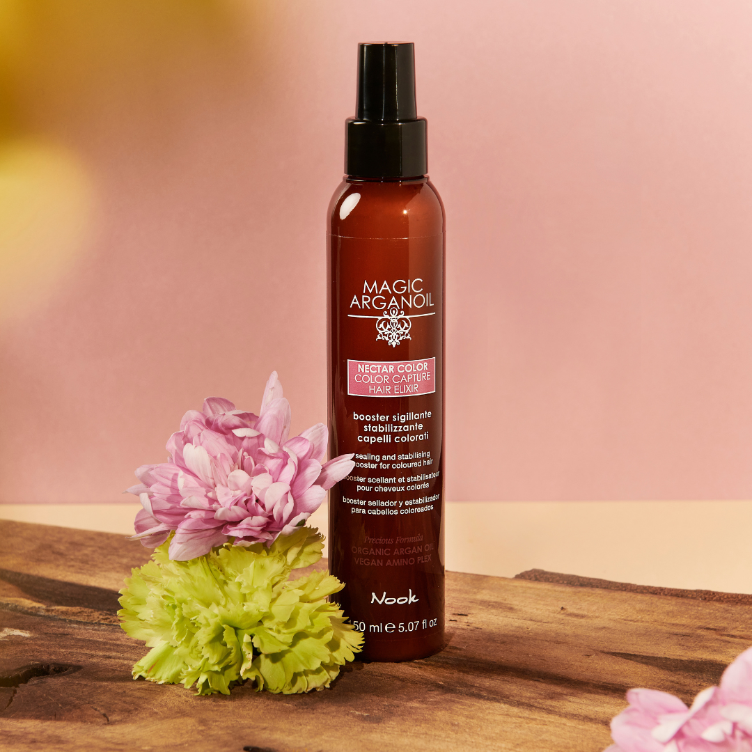Nook Magic Arganoil NECTAR COLOR krāsu aizsargājošs matu eliksīrs
