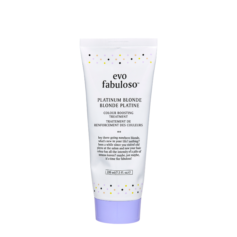 evo bye bye brass: fabuloso platinum krāsas kondicionieris + TONĒJOŠS SPREJS