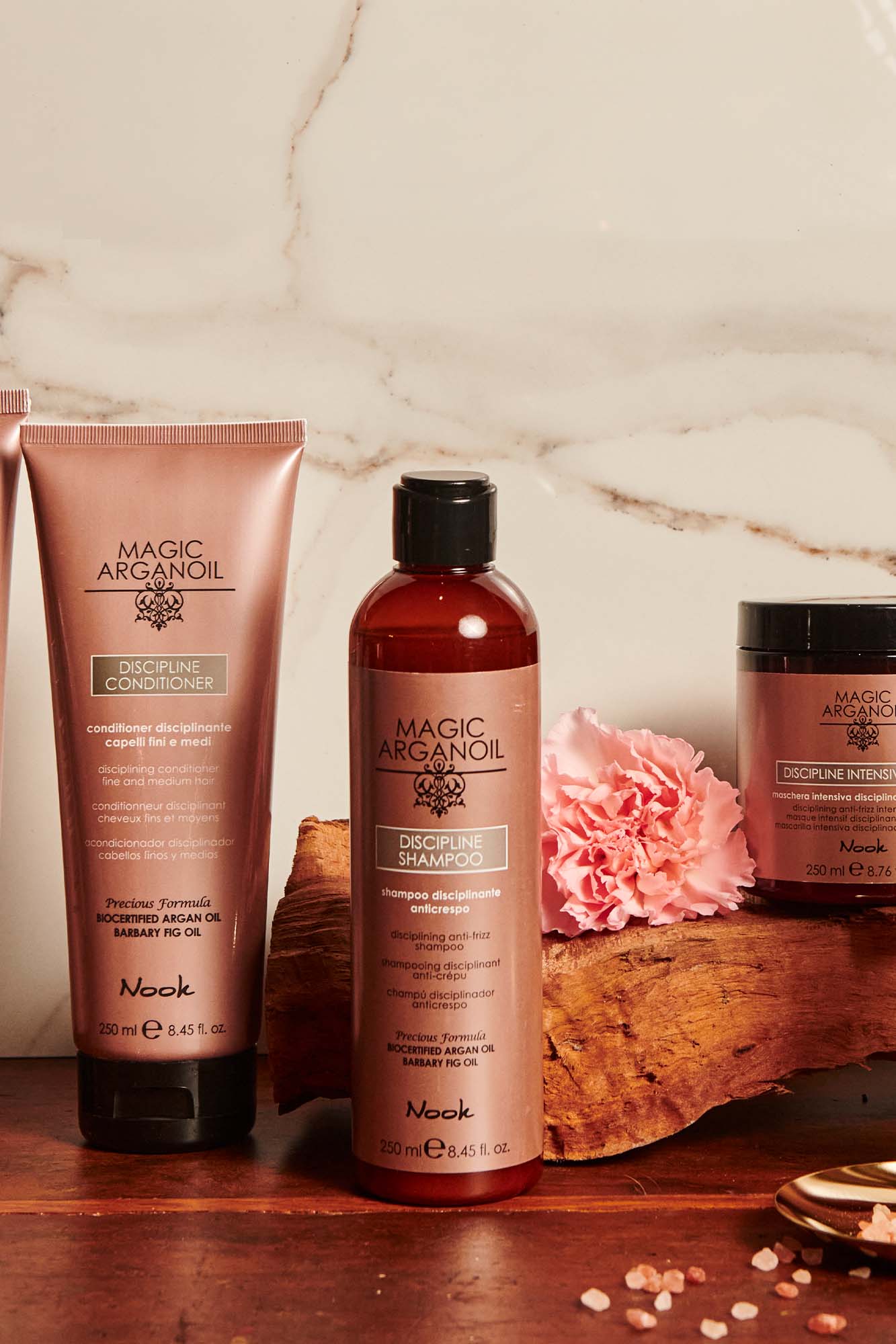 Nook Magic Arganoil DISCIPLINE matus savaldošs šampūns