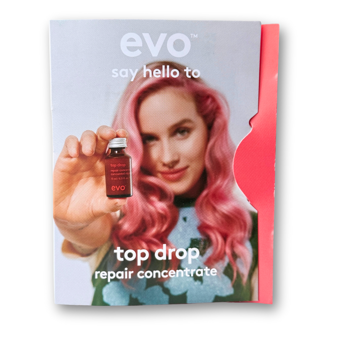 evo Top Drop Repair atstatanti procedūra