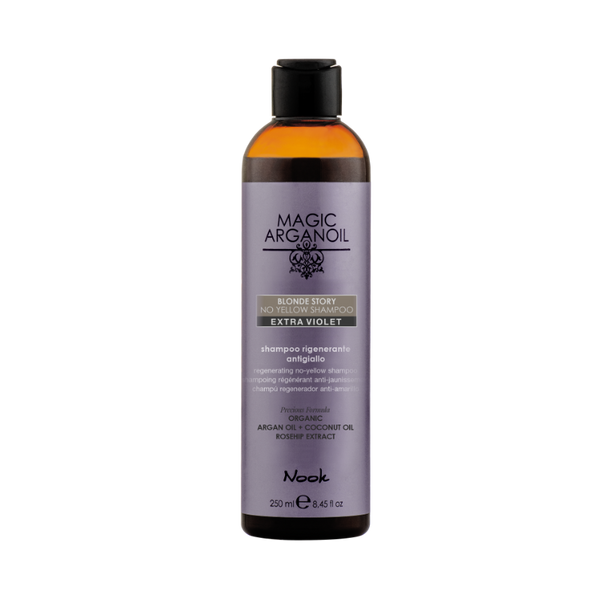 Nook Magic Arganoil BLONDE STORY NO YELLOW tonējošs šampūns