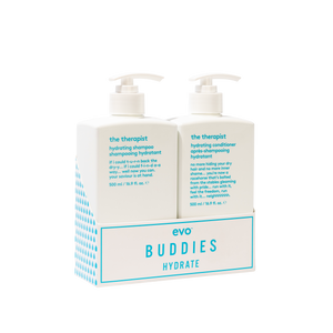 evo buddies hydrate: the therapist šampūns + kondicionieris