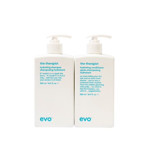 evo buddies hydrate: the therapist šampūns + kondicionieris