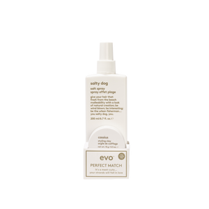 evo perfect match: salty dog jūros druska + mini cassius standus molis