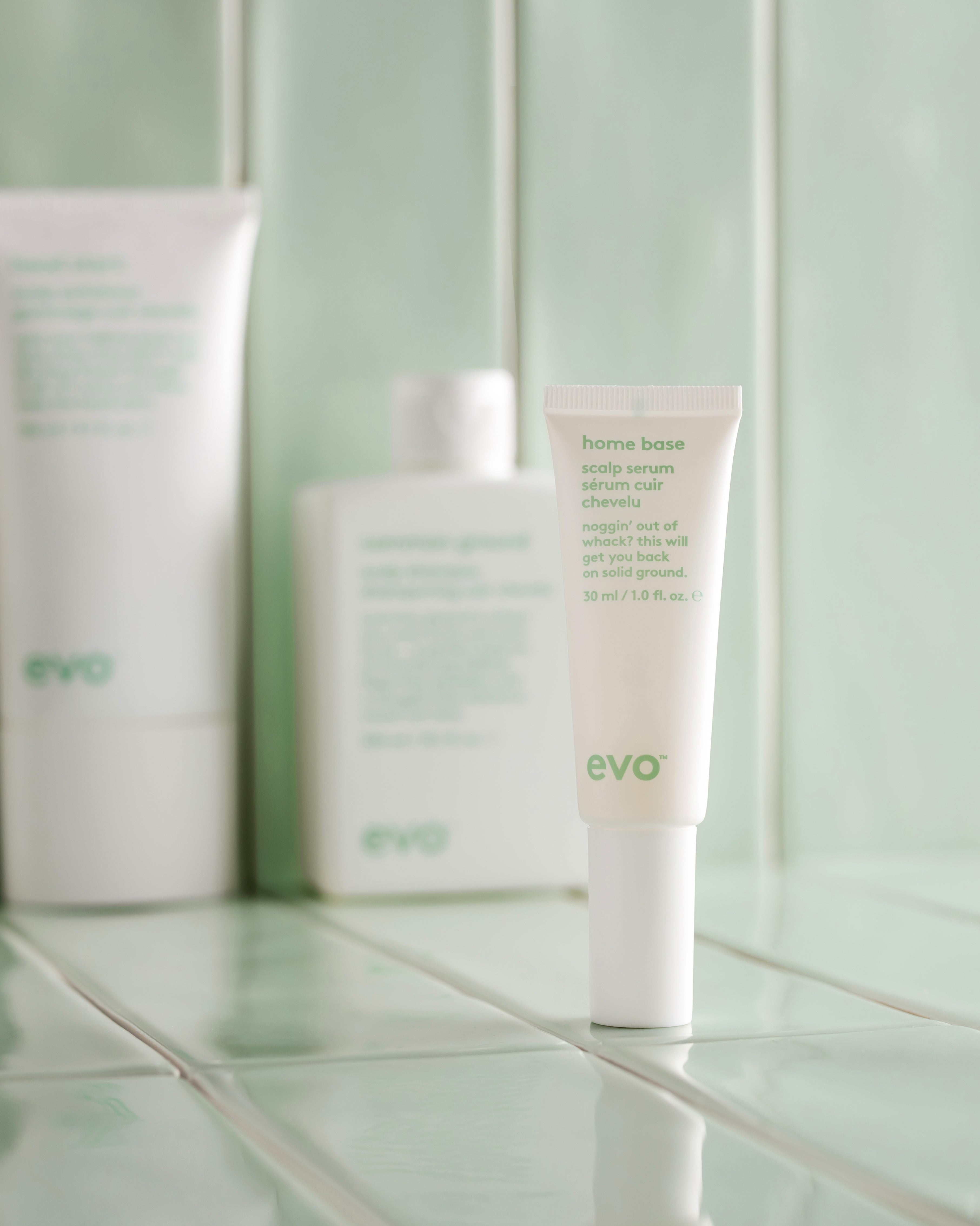evo home base scalp galvas ādas serums