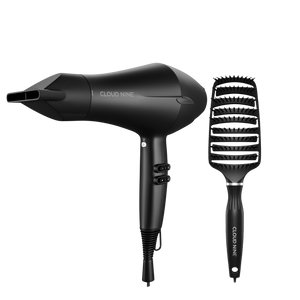 Cloud Nine rinkinys “Airshot & Wet Hairbrush”