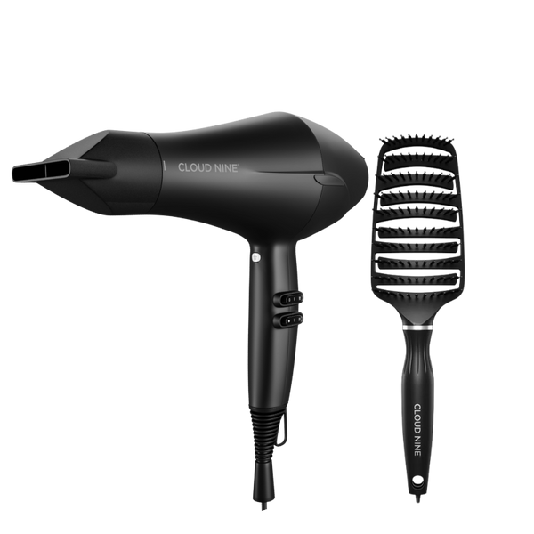 Cloud Nine rinkinys “Airshot & Wet Hairbrush”