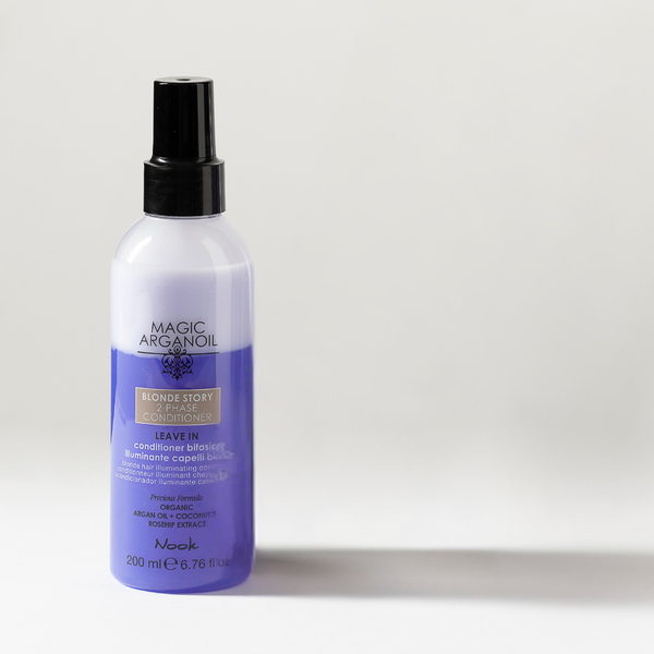 Nook Magic Arganoil BLONDE STORY divfāžu neizskalojams kondicionieris