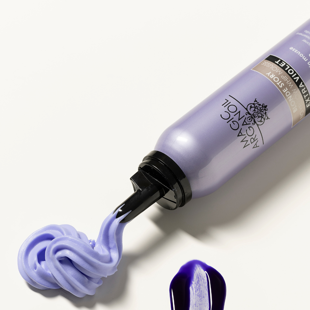 Nook Magic Arganoil BLONDE STORY NO YELLOW tonējošas matu putas