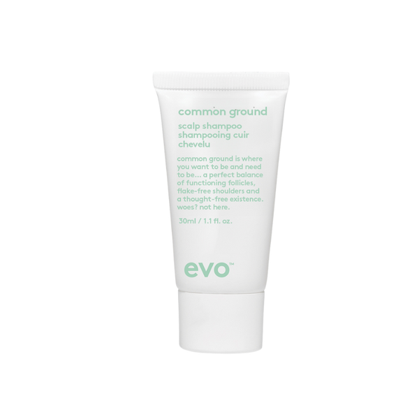 evo common ground scalp mini šampūns jutīgai ādai