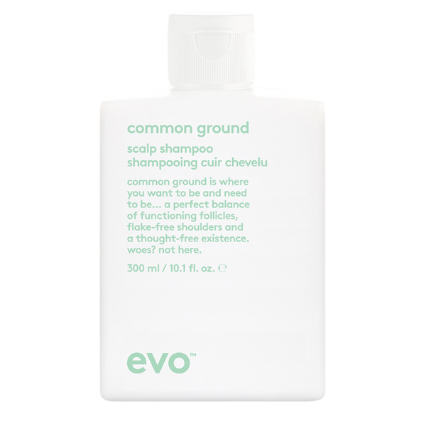 evo common ground scalp šampūns jutīgai ādai