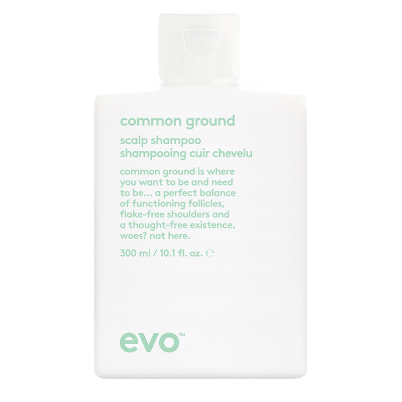 evo common ground scalp šampūns jutīgai ādai