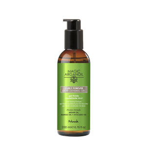 Nook Magic Arganoil CURLY FOREVER vieglas fiksācijas cirtu veidošanas želeja