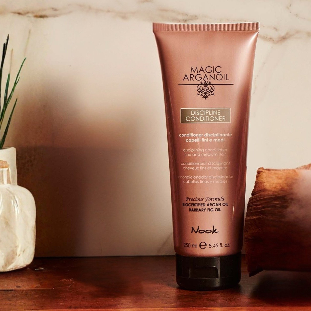 Nook Magic Arganoil DISCIPLINE kondicionieris vājiem matiem