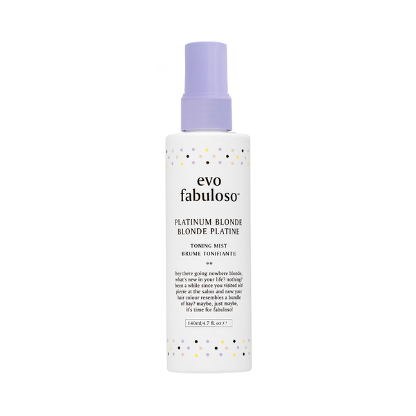 evo fabuloso platinum blonde izsmidzināms tonējošs līdzeklis