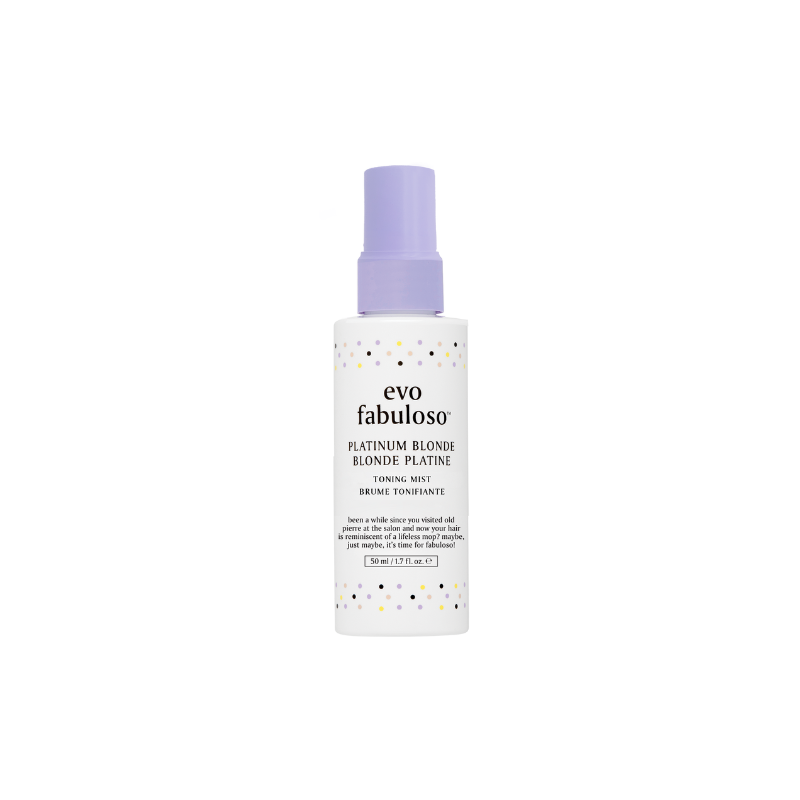evo fabuloso platinum blonde mini izsmidzināms tonējošs līdzeklis