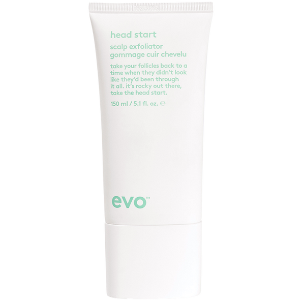 evo head start scalp galvas ādas skrubis