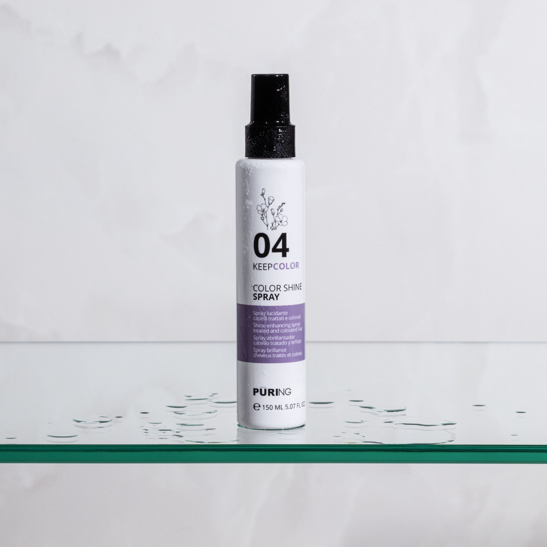 PURING KEEPCOLOR izsmidzināms krāsu aizsargājošs līdzeklis krāsotiem matiem