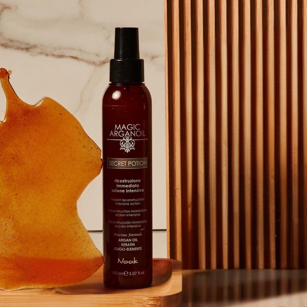Nook Magic Arganoil SECRET POTION intensīvi atjaunojošs matu losjons