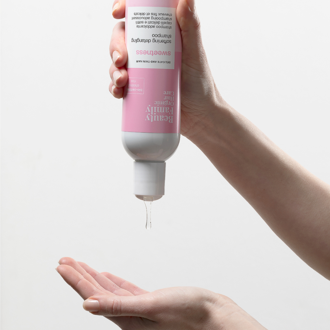 Nook Sweetness šampūnas ploniems plaukams