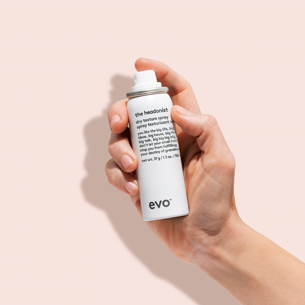 evo the headonist sausos tekstūros mini purškalas