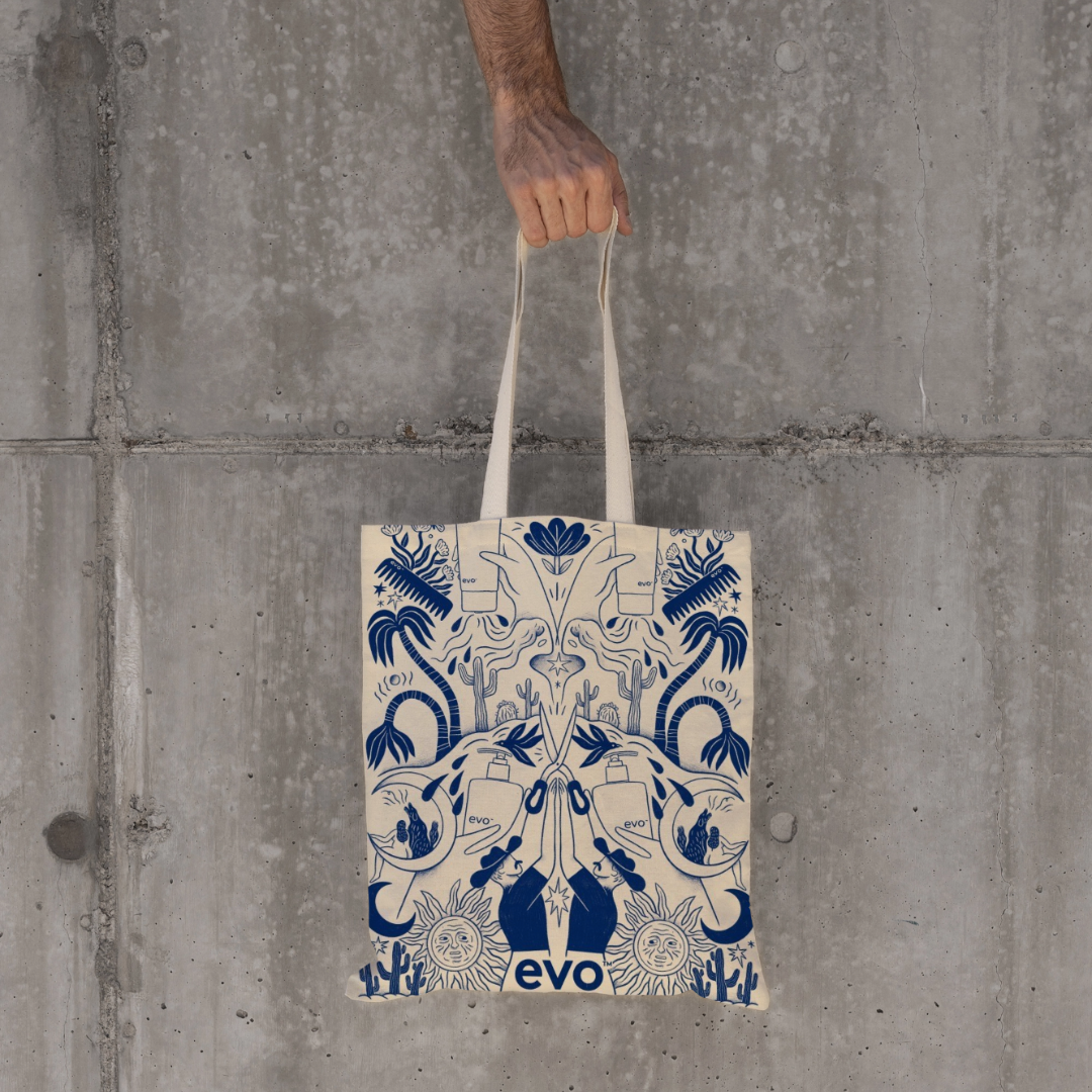 evo good givin' hydrate: the therapist šampūnas + kondicionierius + day of grace + tote bag