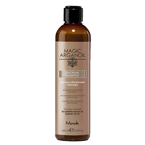 Nook magic arganoil DISCIPLINE plaukus suvaldantis šampūnas