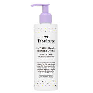 evo fabuloso platinum blonde tonējošs šampūns