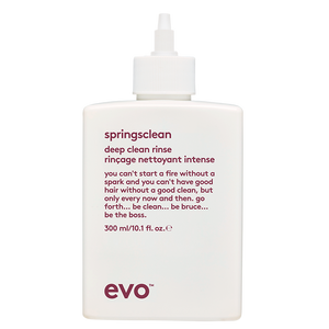 evo springsclean dziļi attīrošs šampūns cirtainiem matiem